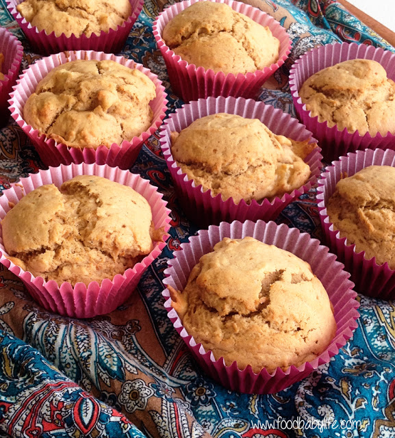 Featured Recipe | Cardamom Pear Muffins from food.baby.life #SecretRecipeClub #recipe #muffins #breakfast