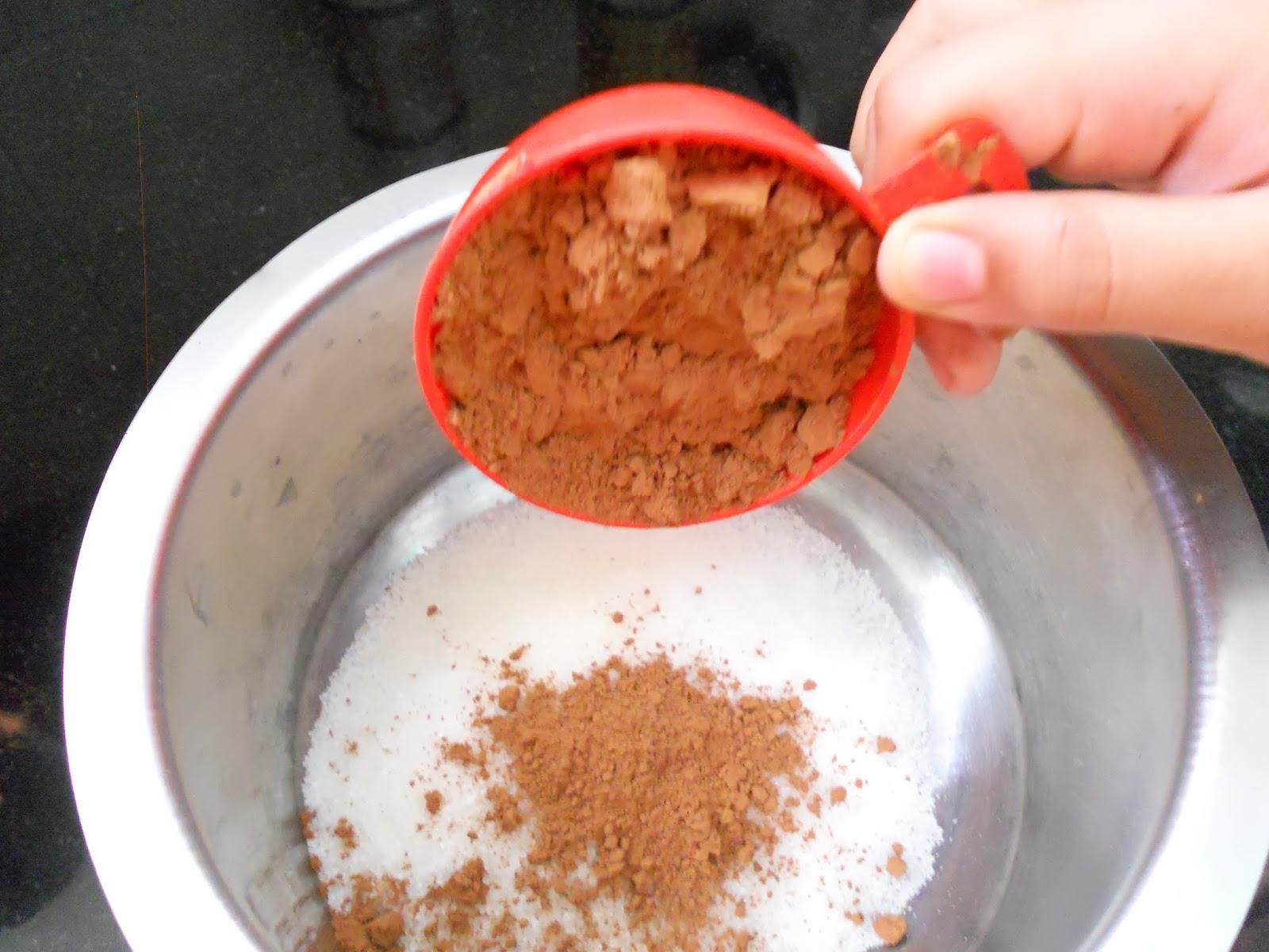 Homemade Hershey's Chocolate Syrup Recipe....step by step.