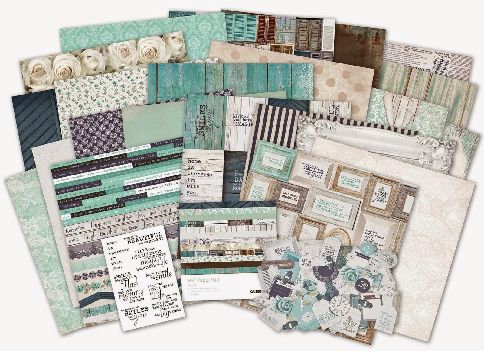 Cathy Can't Help Herself Kaisercraft DT Blue Bay Collection