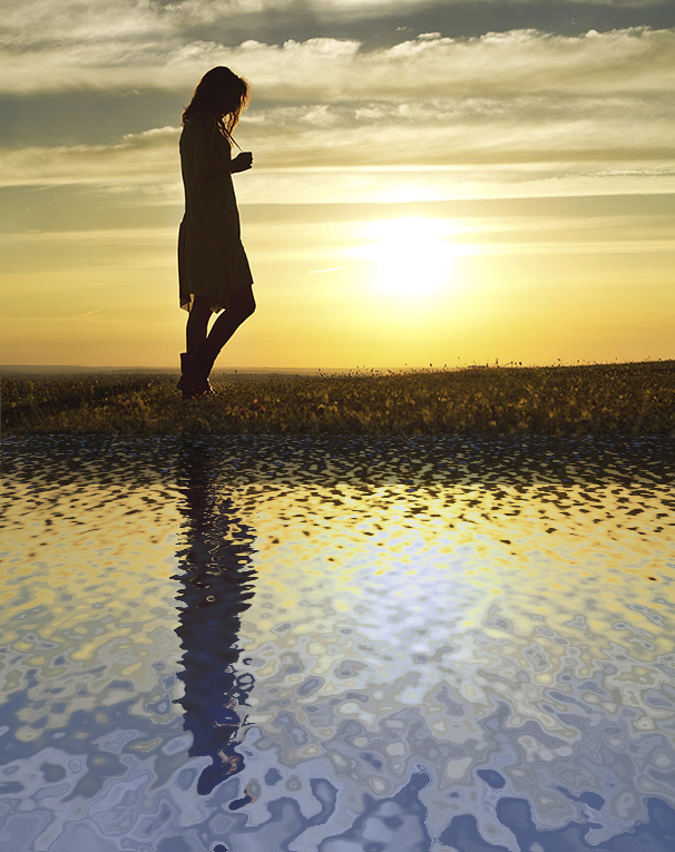 How to Create Water Reflection in Photo with