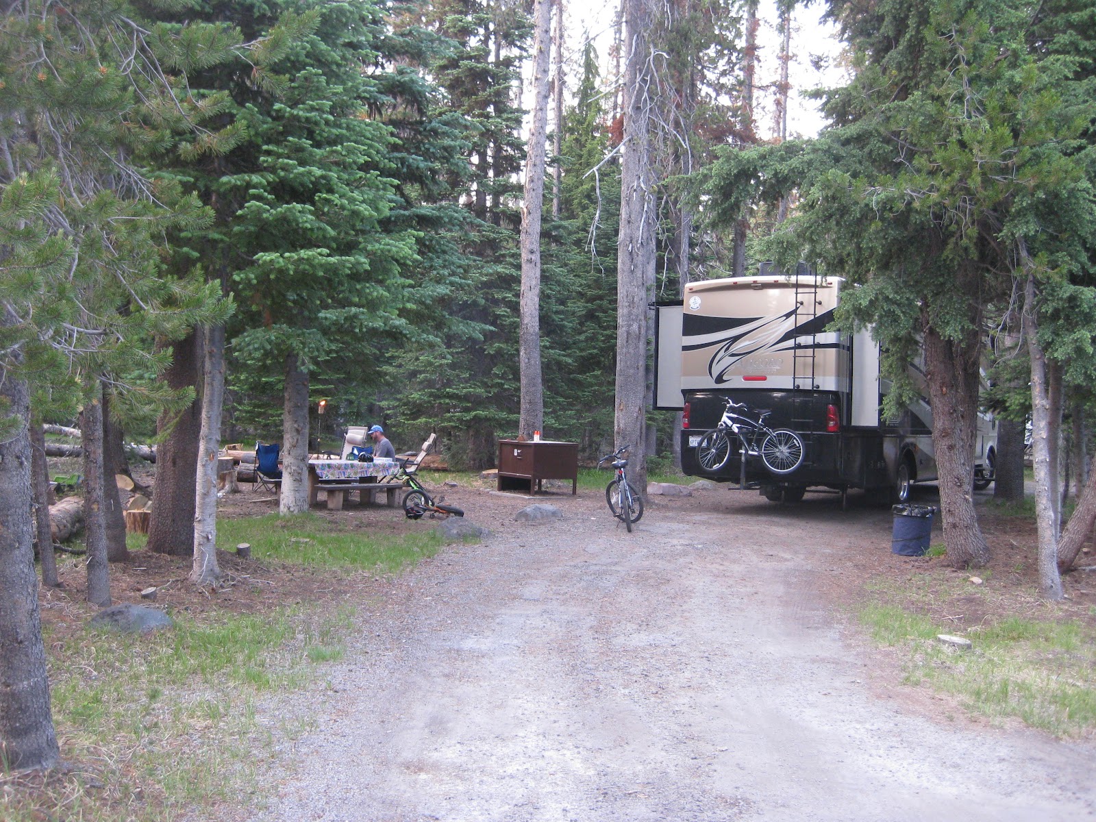 CampgroundCrazy Mazama Campground, Crater Lake National Park, Crater