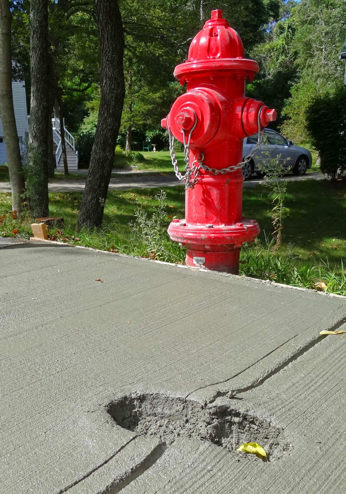 Joe's Retirement Blog Wet Concrete, Manomet, Plymouth, Massachusetts, USA