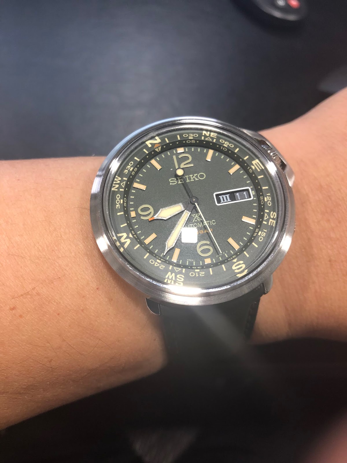 My Eastern Watch Collection: Seiko Prospex Automatic Field Watch Green  SRPD33K1 (similar to SRPD31K1 & SRPD35K1) - A Refreshing Adventure Watch, A  Review (plus Video)
