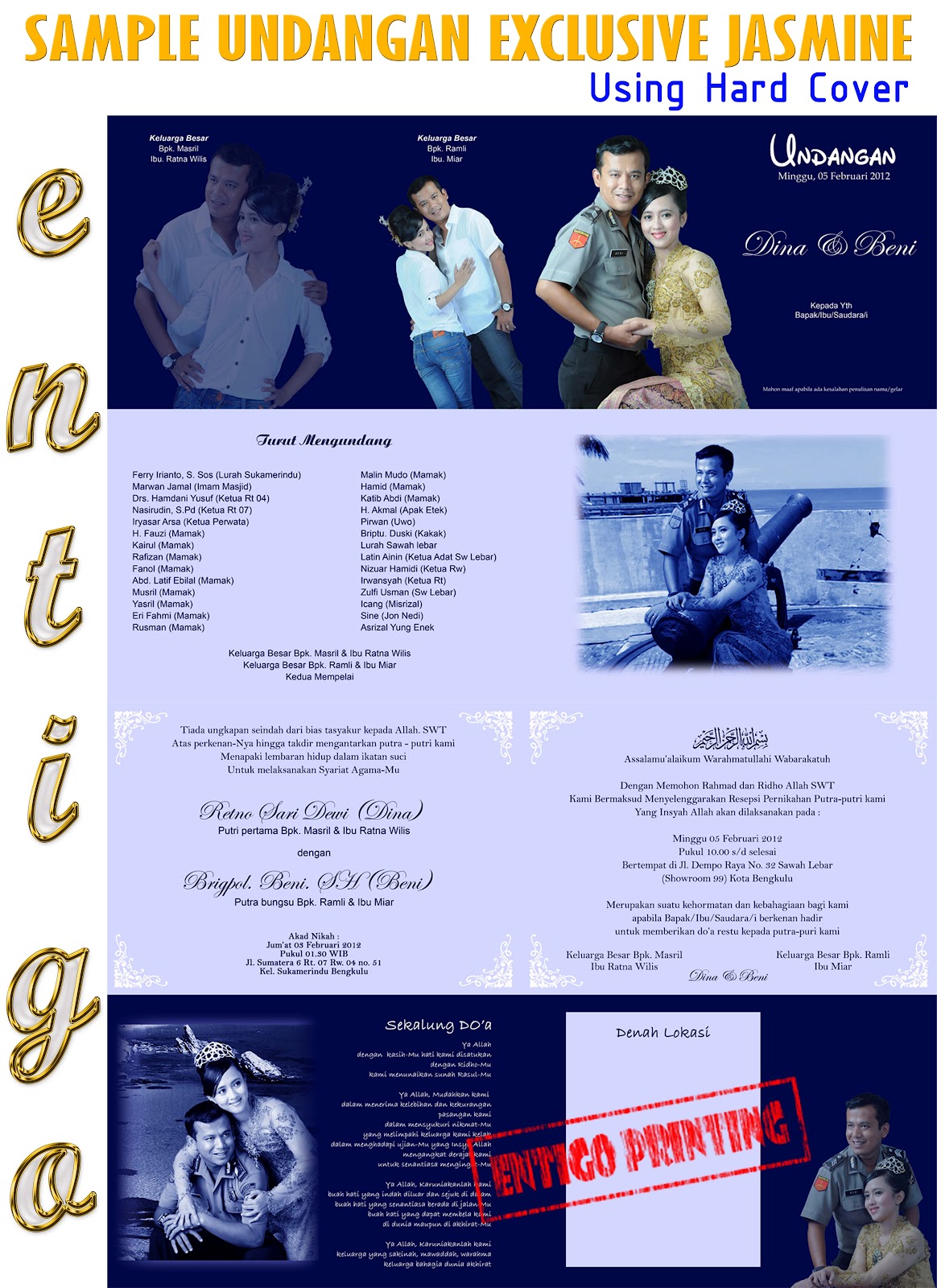 percetakan murah bengkulu exclusive wedding card percetakan murah bengkulu exclusive wedding card
