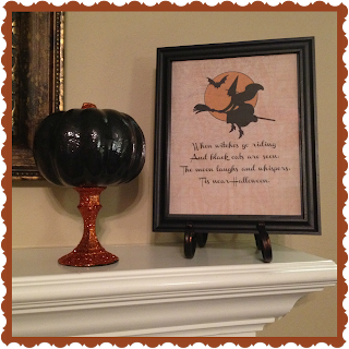 Crafty in Crosby: Halloween House Tour 2012