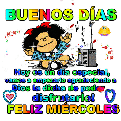 Buenos días!!! Picardìas e Imaginaciòn: FELIZ MIÉRCOLES…