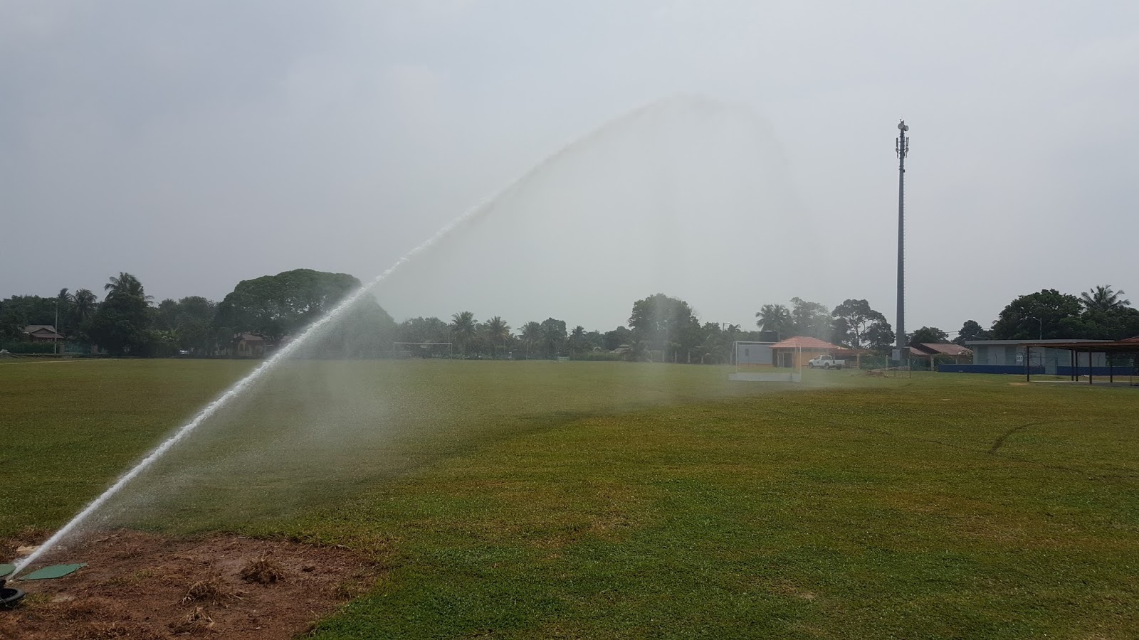 Football Field High Pressure Sprinklers System