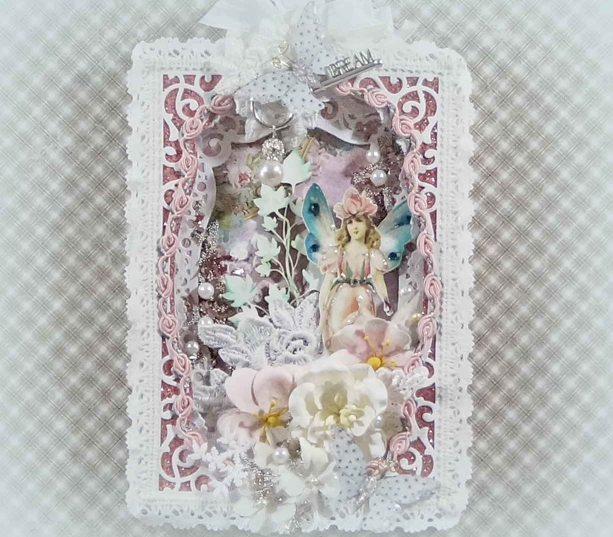 Fairies Layered Scrapbook Laser Cut Chipboard Fairies Set of 3-9 Pieces