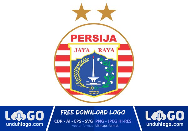 Logo Persija Terbaru BIntang 2 Logo Persija Terbaru BIntang 2