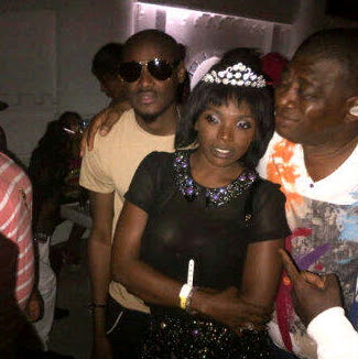 annie idibia bridal shower