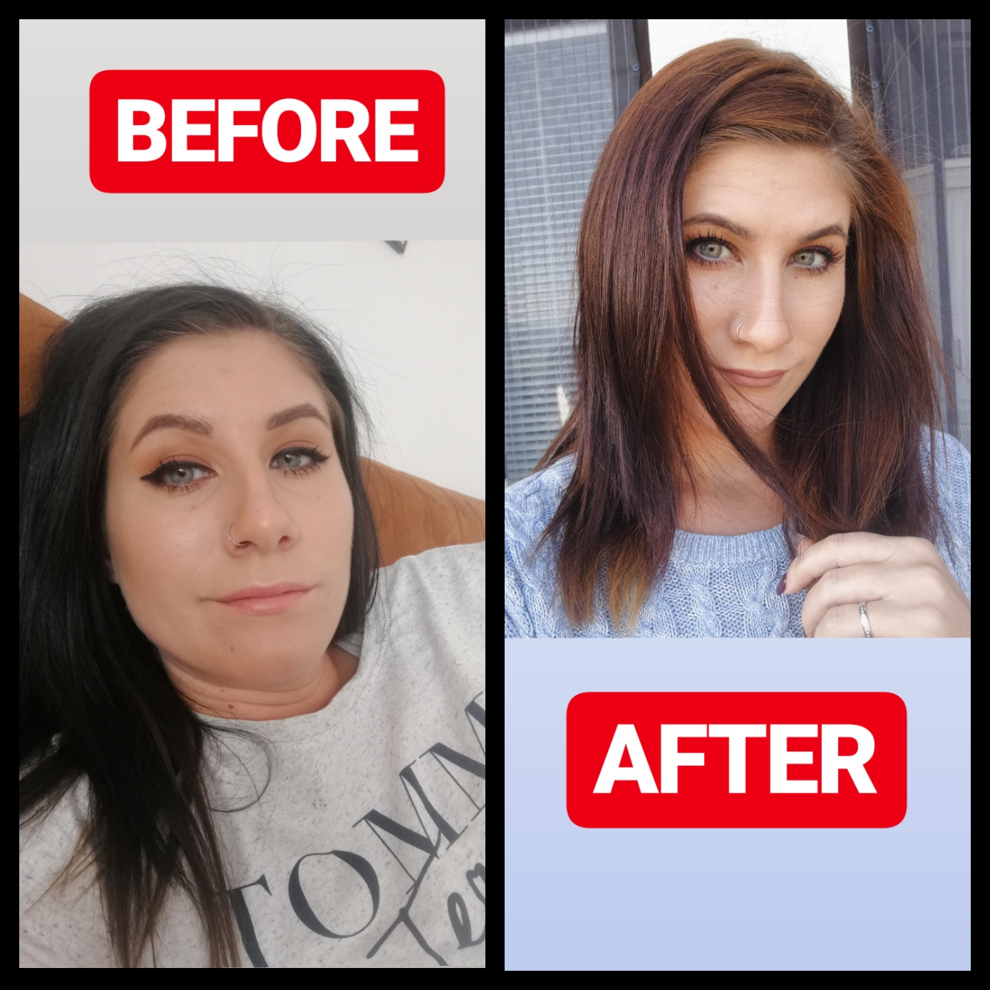 Vitamin C Hair Color Remover Before And After