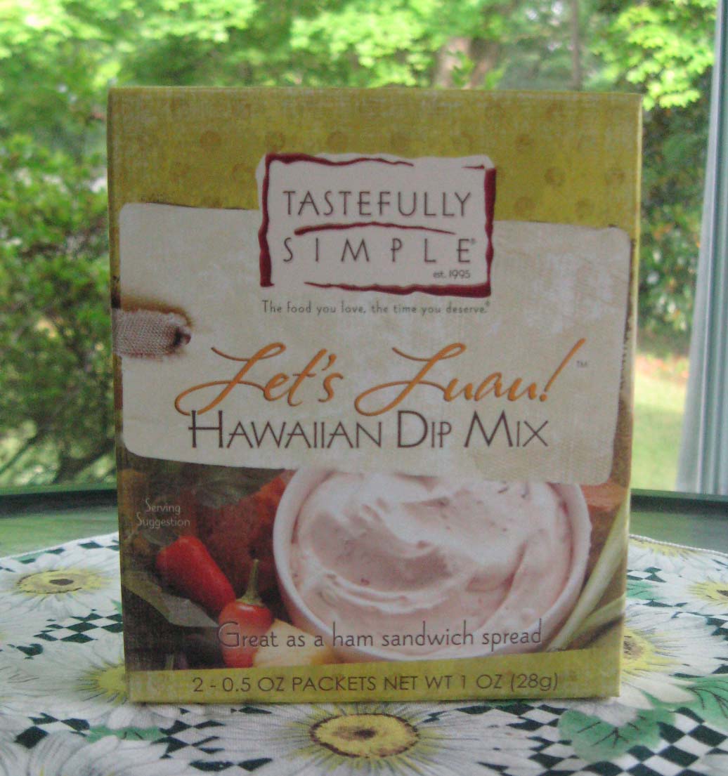 Barbecue Master Tastefully Simple Hawaiian Dip Mix White Grilled Chicken