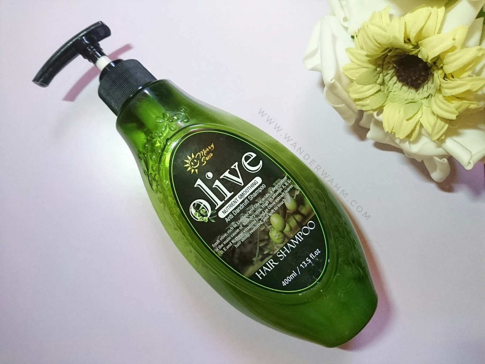 Merry Sun Olive Shampoo wanderwahm