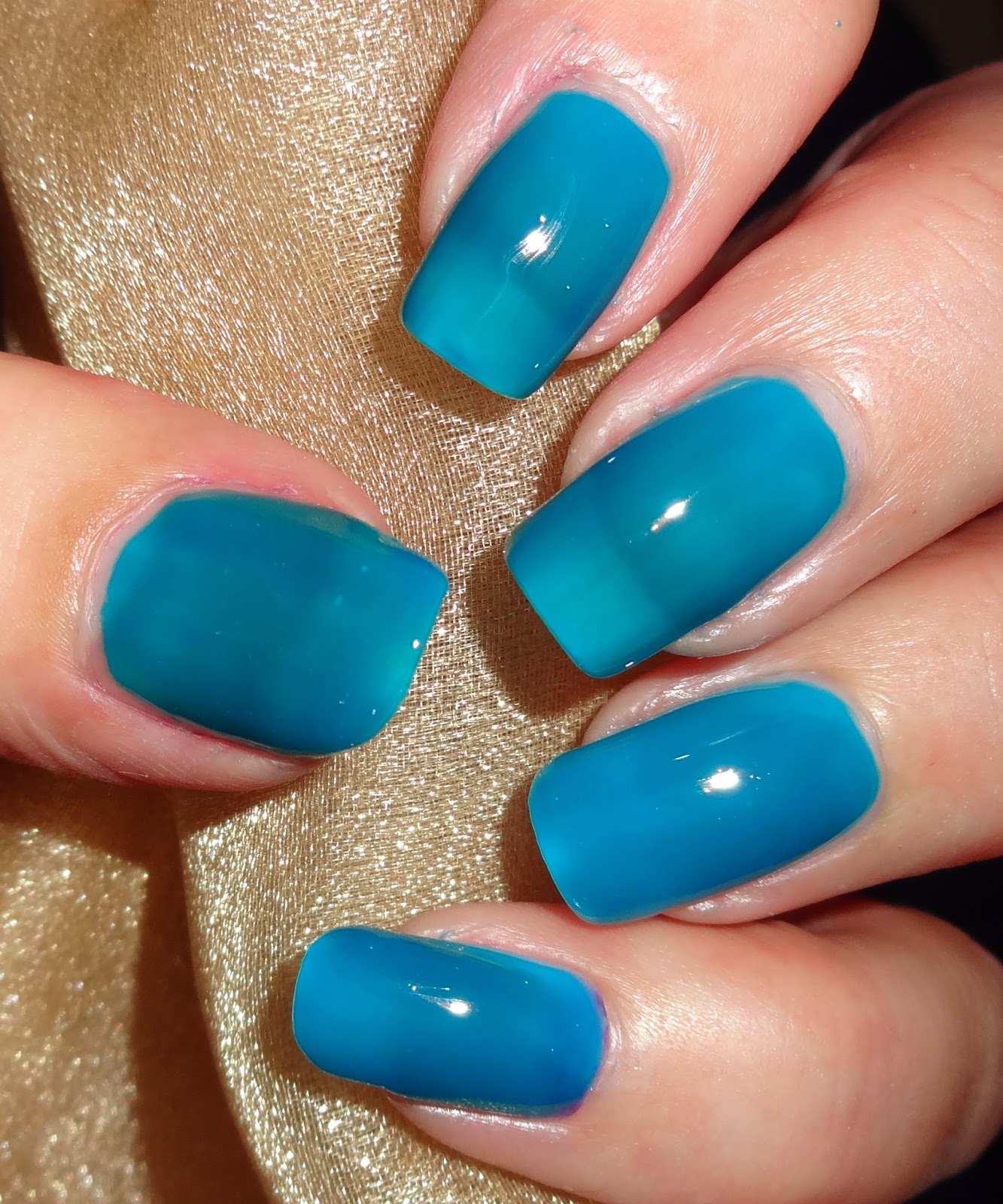 Wendy's Delights Born Pretty Store Fluorescent Nail Polish Peacock