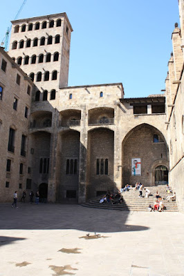 Palau Reial in the Barcelona Gothic Quarter