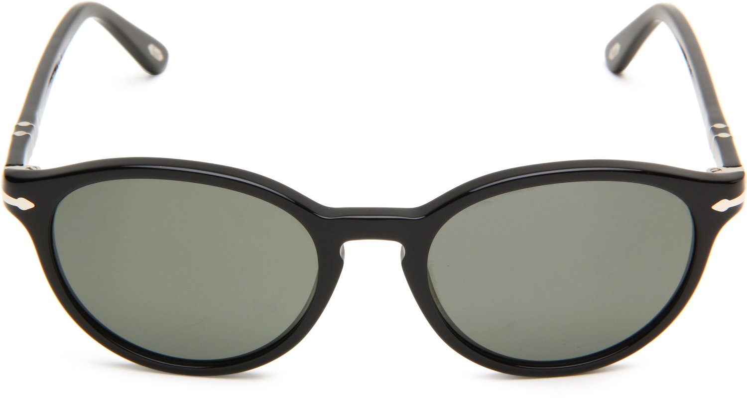 Sunglasses: Persol Women's 0PO3015S Round Sunglasses