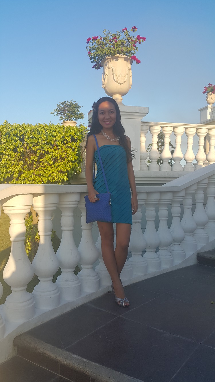 Teal Dress from SM Department Store The Budget Fashion Seeker