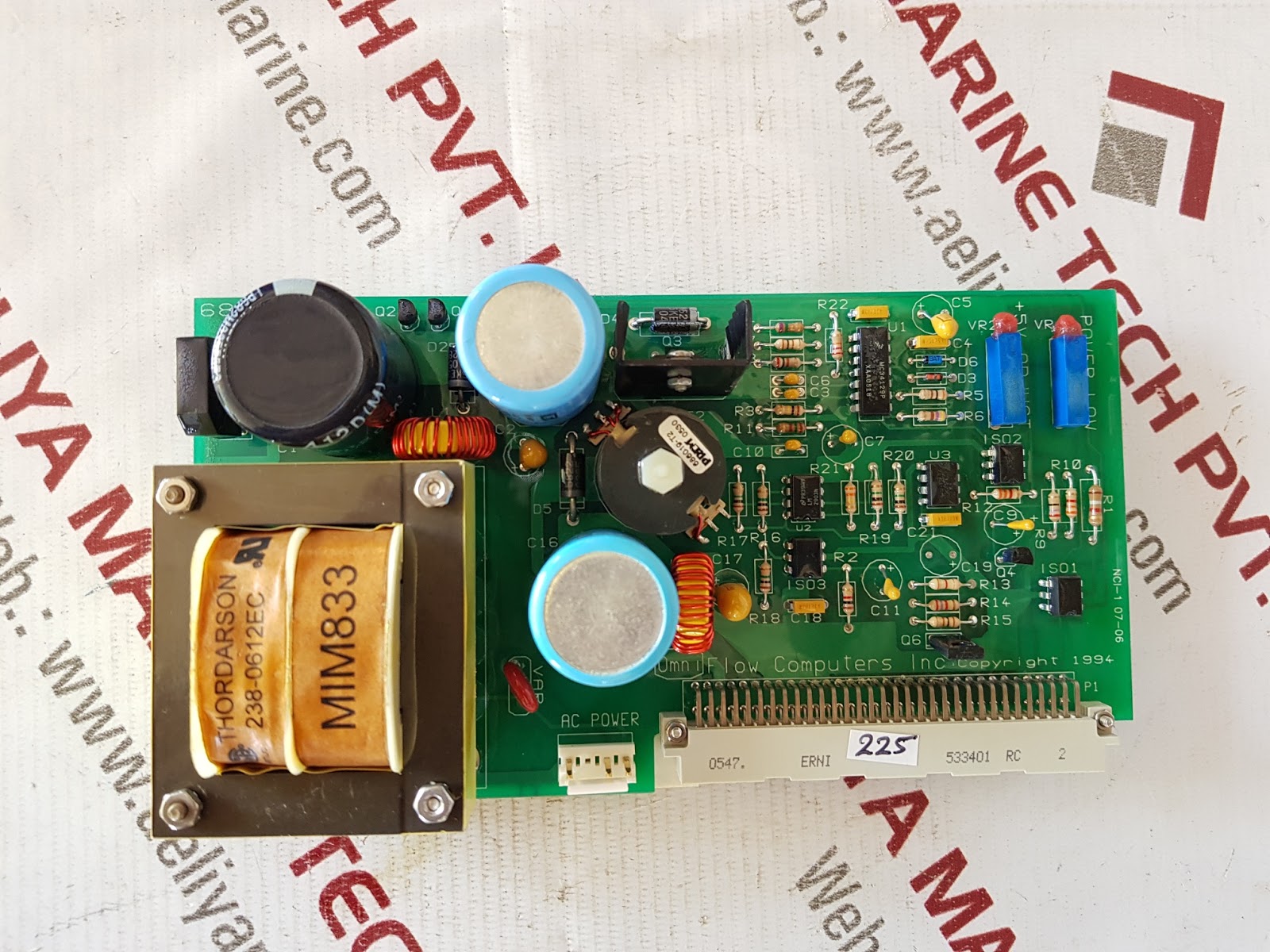 OMNI FLOW 686118 POWER SUPPLY CARD Aeliya Marine