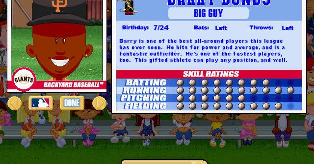 Too Much Tuma Backyard Baseball 2017 Player Representatives
