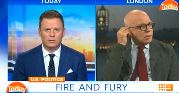  Fire And Fury author Michael Wolff flees Today interview after questions over Trump’s affairs