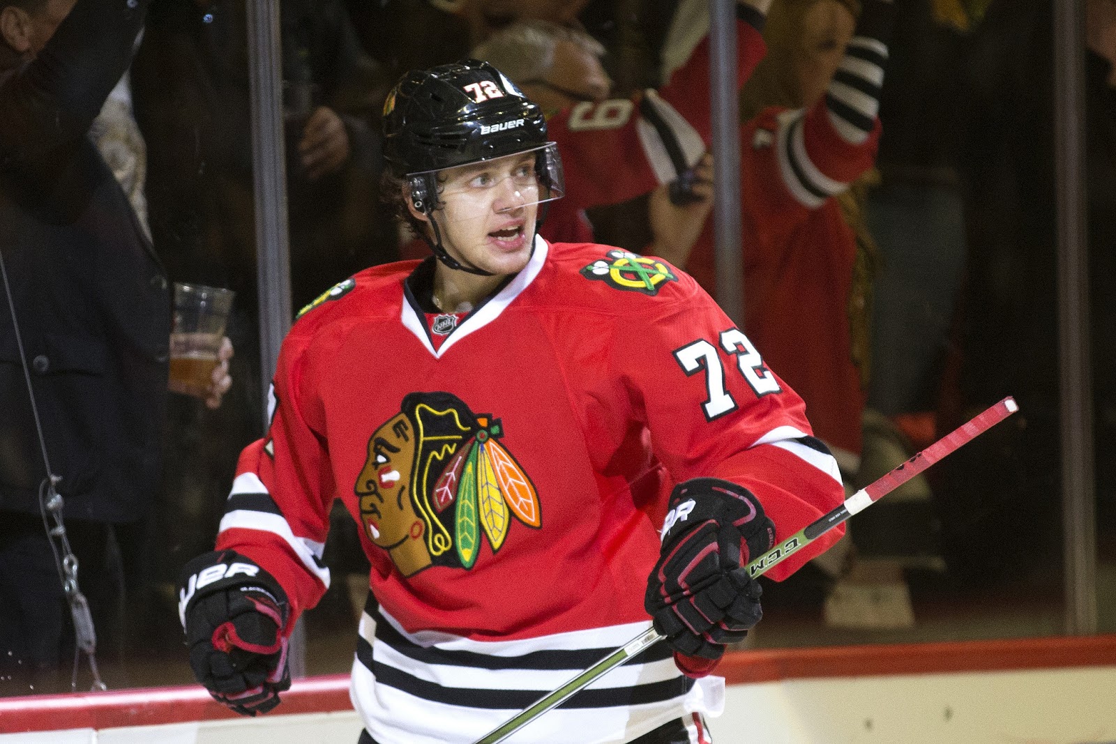 Blackhawks star forward Patrick Kane expressed his fondness for former  teammate Artemi Panarin, and how the duo use to feed off each other…