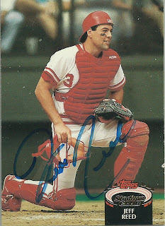 Cincinnati Reds Baseball Card Collector: TTM: Jeff Reed