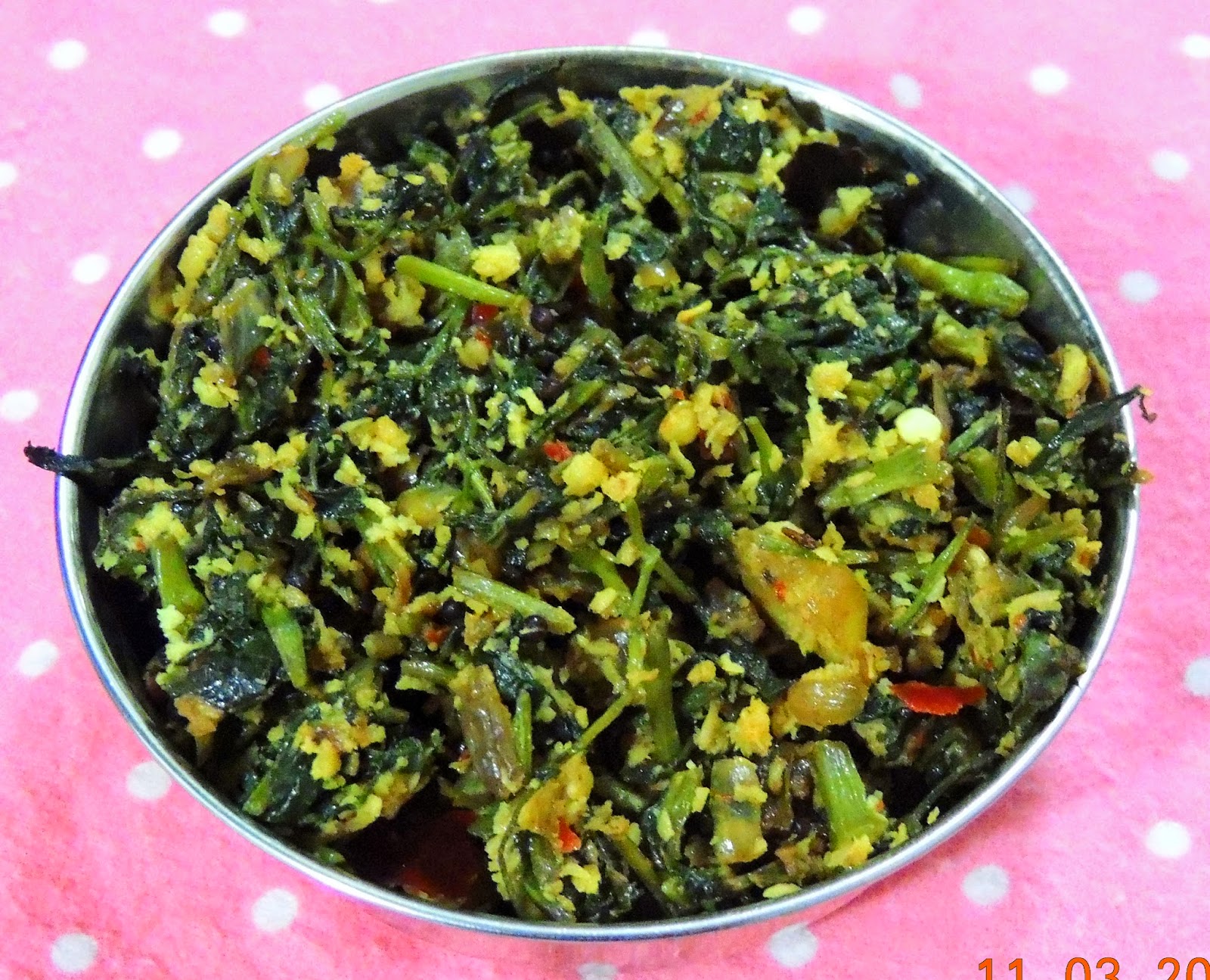 Spice Of Life Watercress thoran/ Stir fry