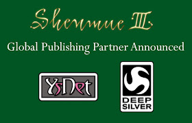 Shenmue 3 Global Publishing Partner Announced