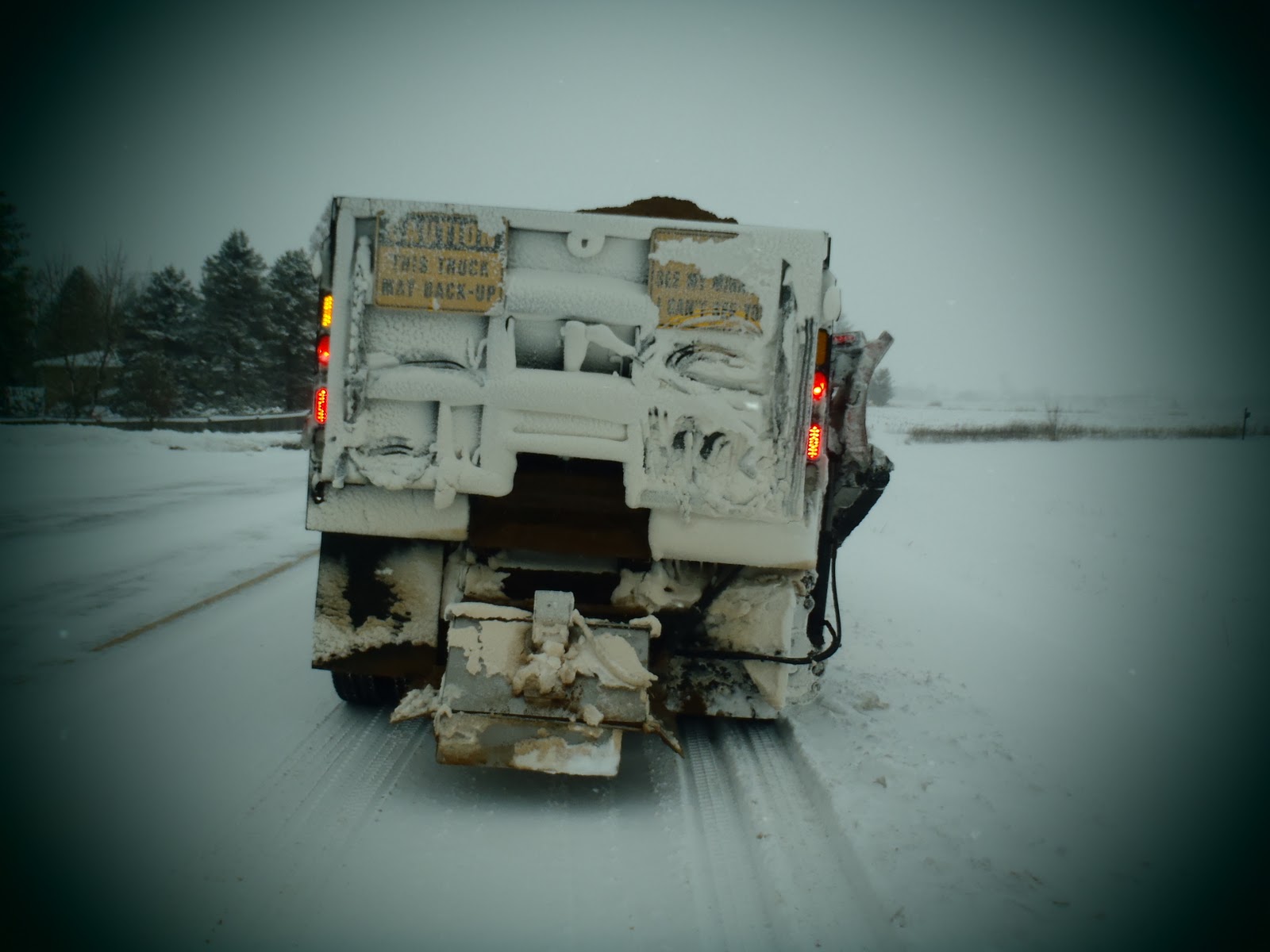 Snow & Ice Proof of effectiveness of rear mounted air foils & air
