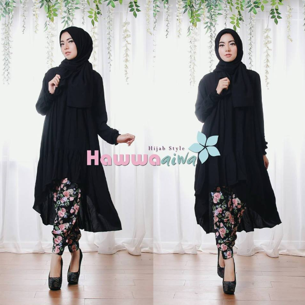 19 Model Terbaru Baju Muslim Wanita Sehari Hari