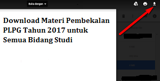 Download Materi Pembekalan PLPG Tahun 2017