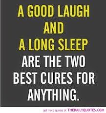 Laugh, therapy, cure, sleep