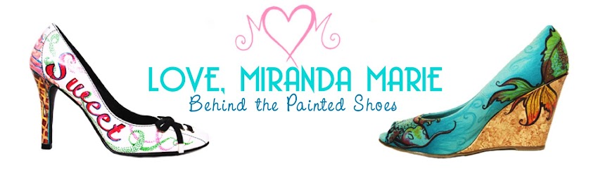 Behind The Painted Shoes by Love, Miranda Marie