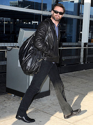 kenneth in the (212): Hugh Jackman at JFK Airport