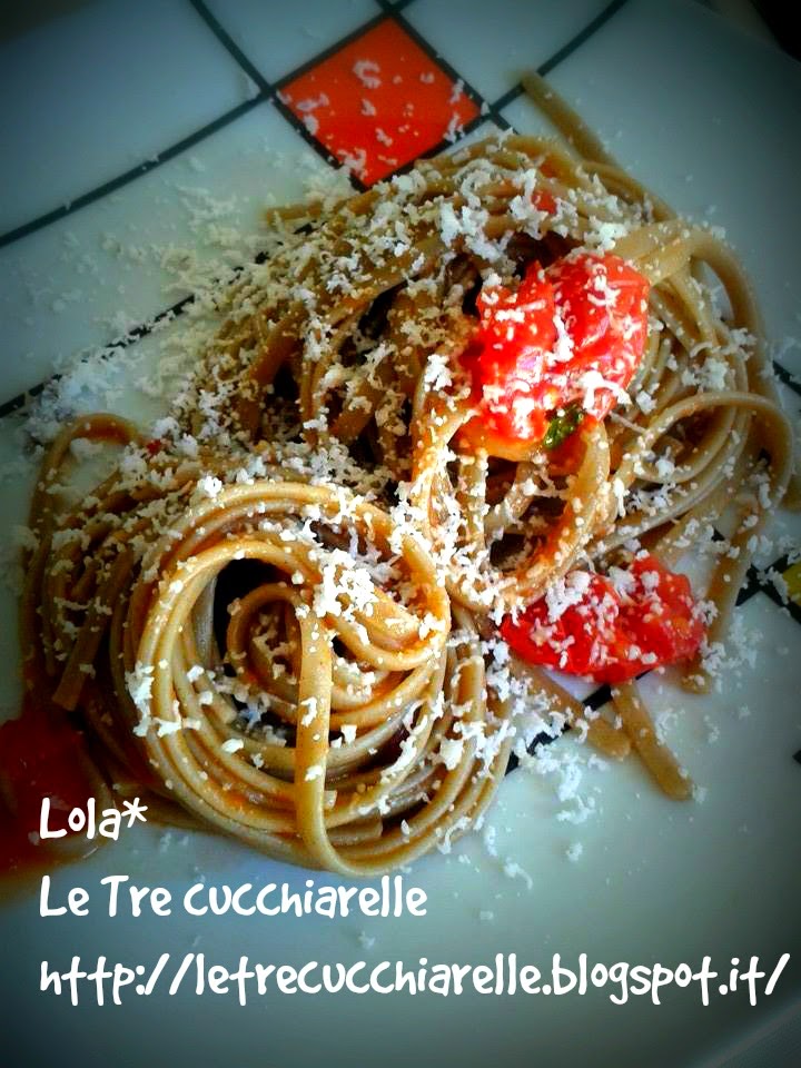 linguine verdi con marzolino alle erbe aromatiche!