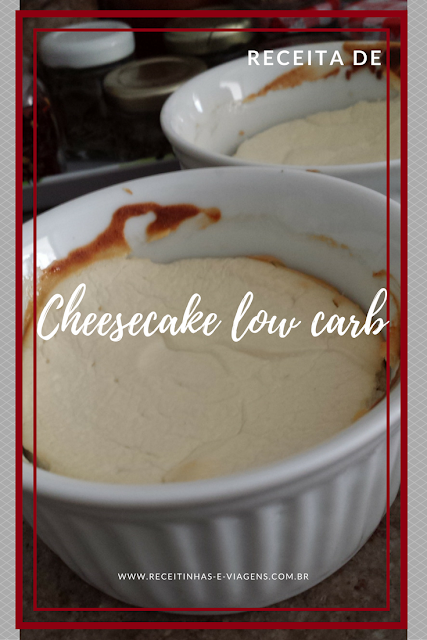 Como fazer cheesecake low carb