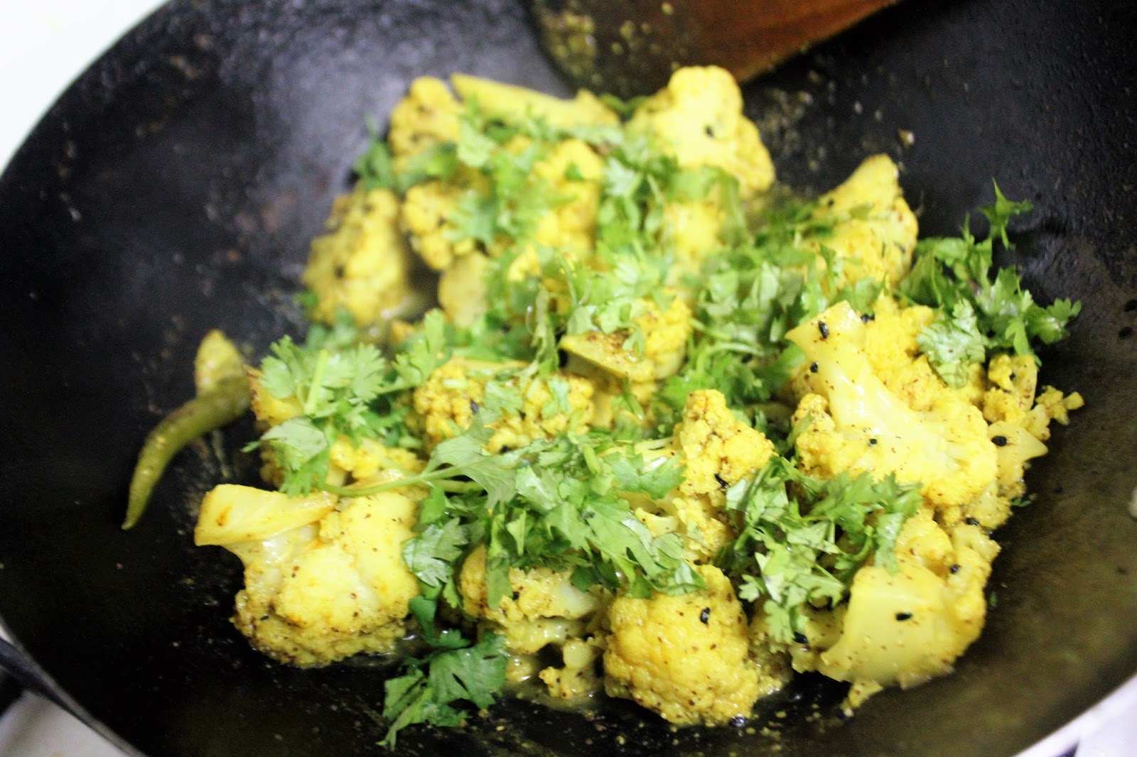 Bethica's Kitchen Flavours Shorshe Phulkophi (Mustard Cauliflower