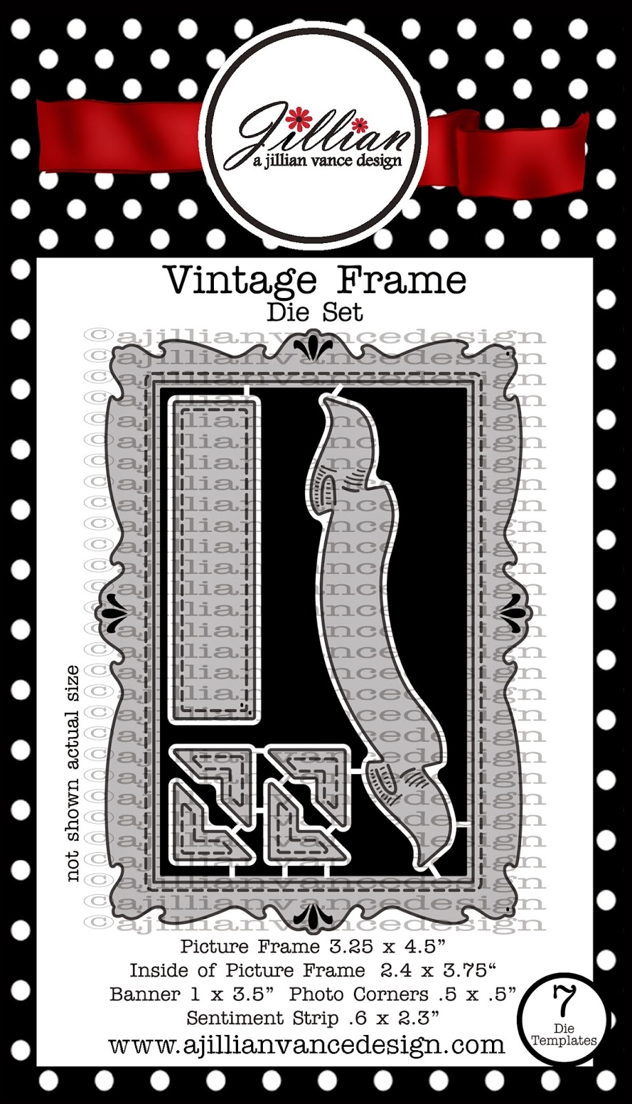 Vintage Frame Die Set