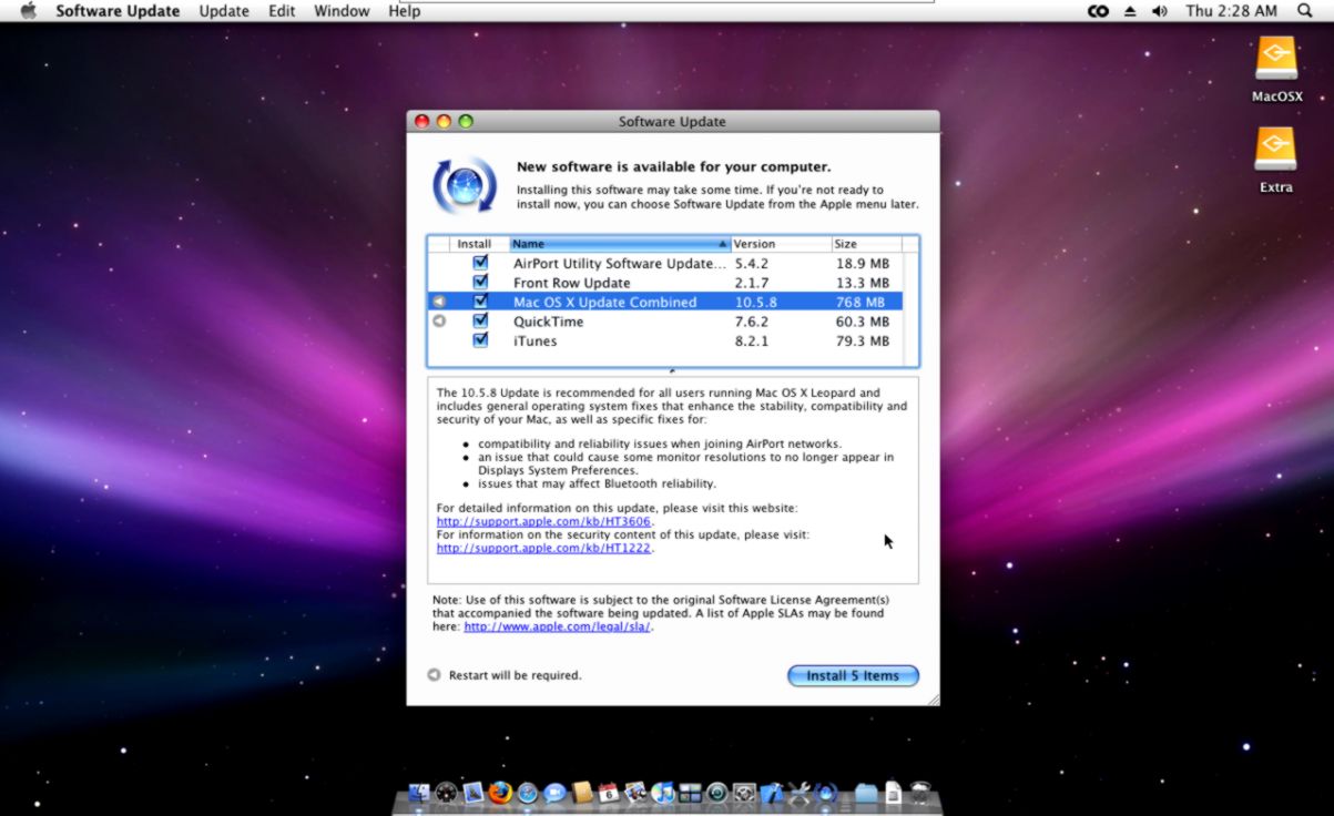 Download Mac OS X 1058 Leopard  Redmond Pie