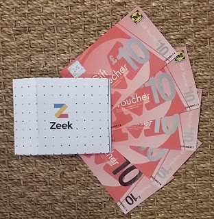 Picture of Morrisons gift vouchers bought at a discount from Zeek