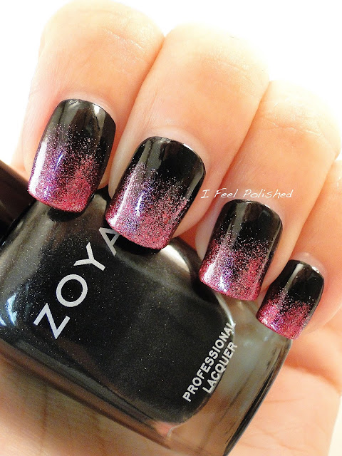 Black and Pink Gradient