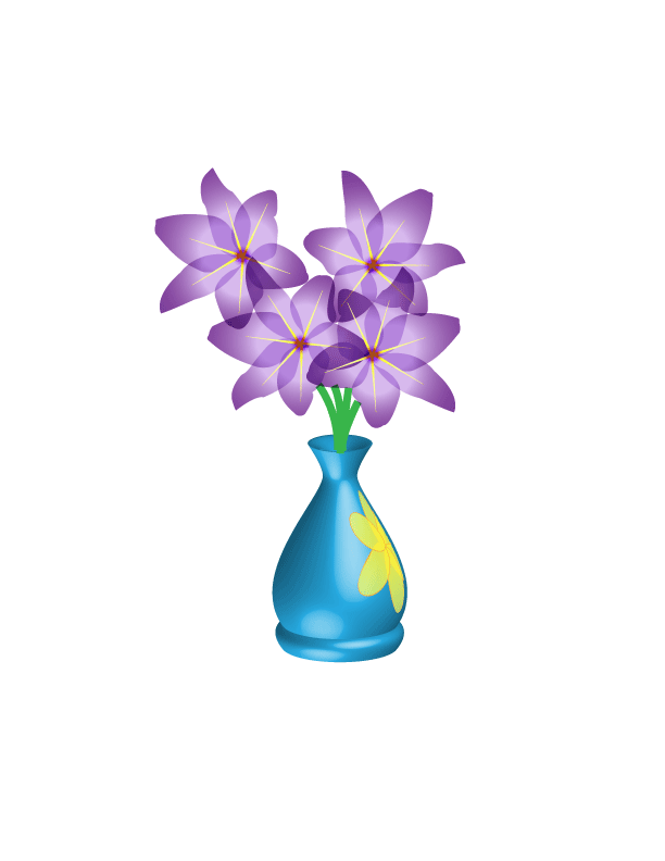 Amanda Stribling Exploring Illustrator Flower Vase