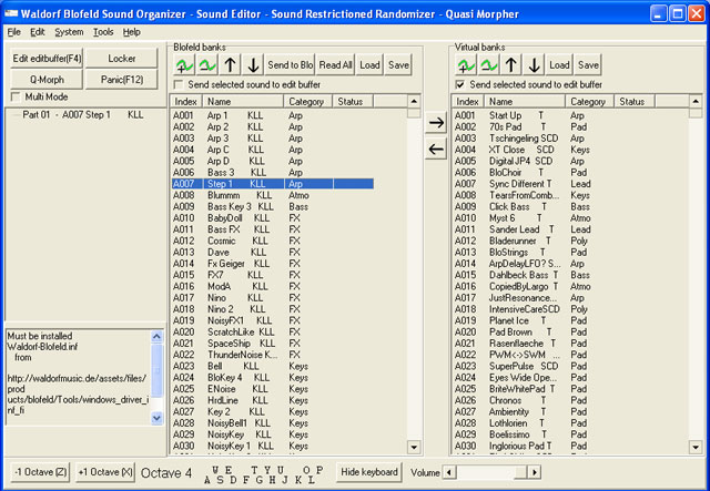 waldorf blofeld software editor waldorf blofeld software editor