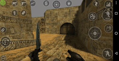 Xash3D Counter Strike Launcher Gameplay Screenshot