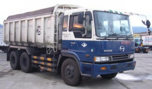 Hino Dump Truck-biru