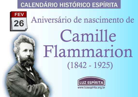 Nascimento de Camille Flammarion