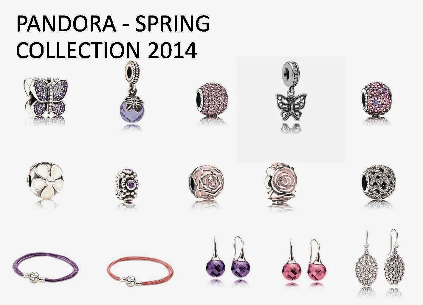 Pandora Spring Collection 2014, pandora charms, pandora spring collection, Soft Spring Flora, Delicate Butterflies, Sparkling Butterfly, Flora Brilliance, pink mix pave ball, home sweet home, my sweet pet charm