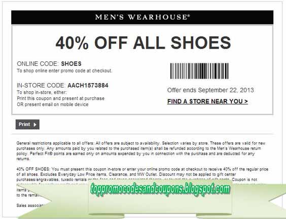 Free Promo Codes And Coupons 2020 Men S Wearhouse Coupons