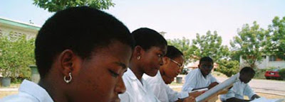 Cross Section of WAEC Students Writing Exams