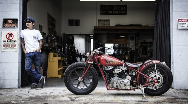 Indian Scout By Brat Style Hell Kustom